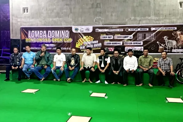 Bondowoso Open Cup 2025: Domino Jadi Simbol Persatuan Desa, Hukum, dan Budaya