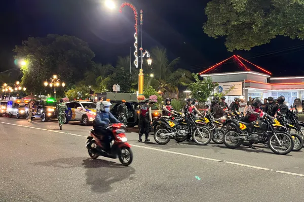 Polres Madiun Gelar Patroli Gabungan Skala Besar Wujud Sinergi Harkamtibmas