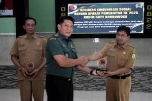 Kodim 0822 Bondowoso Teguhkan Sinergi TNI–Pemerintah Lewat Komsos 2025