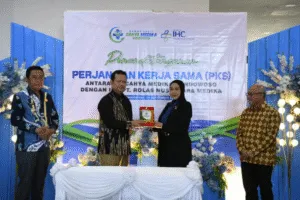 Dandim 0822 Hadiri Penandatanganan PKS RS Cahya Medika dan IHC Rolas Nusantara