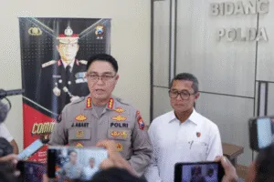Polda Jatim Amankan Tersangka MF Alias P Diduga Kuat Terlibat Penghasutan Aksi Anarkis