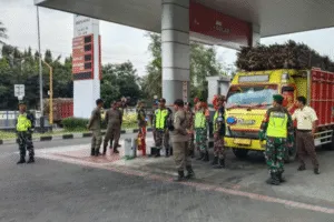 Patroli Humanis Siang Hari, Sinergi TNI-Pol PP-Banser Jaga Tapen Aman