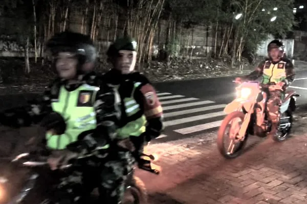 TNI, Banser, dan Satpol PP Bersatu Jaga Kamtibmas Curahdami, Babinsa Jadi Garda Terdepan di Lapangan