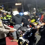 Polres Kediri Kota Sikat Knalpot Brong, Puluhan Motor Disita dalam KRYD