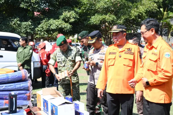 Bondowoso Siaga! Ratusan Personel TNI-Polri dan Relawan Gelar Apel Antisipasi Bencana Hidrometeorologi