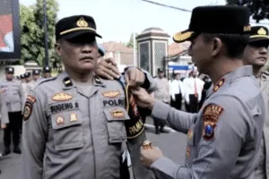 Kapolres Kediri Kota Kukuhkan Pamapta,