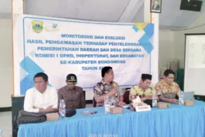 Komisi I DPRD Bondowoso Gelar Monev Tata Kelola Pemerintahan di Taman Krocok