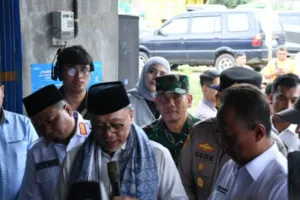 Kasdim 0822 Dampingi Kunker Menko Bidang Pangan, Tegaskan Komitmen Dorong pangan