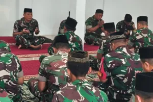 Wujud Syukur dan Kebersamaan, Kasdim 0822 Mayor Inf Tanuri Pimpin Doa Bersama