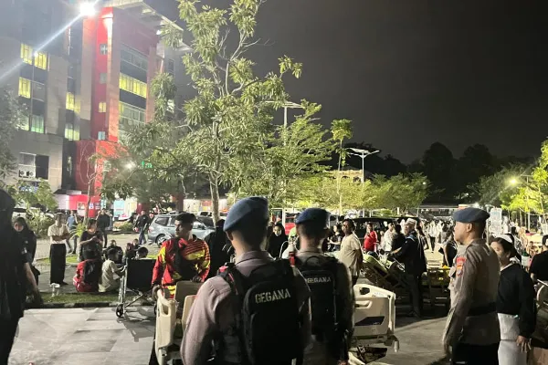 Polri Kerahkan Brimob untuk Evakuasi dan Pengamanan Pascagempa di Tarakan