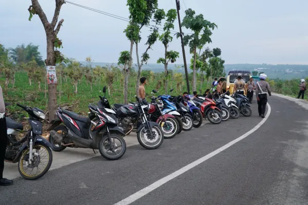 Operasi Zebra Semeru: Polres Tuban Gulung 21 Remaja Pembalap Liar