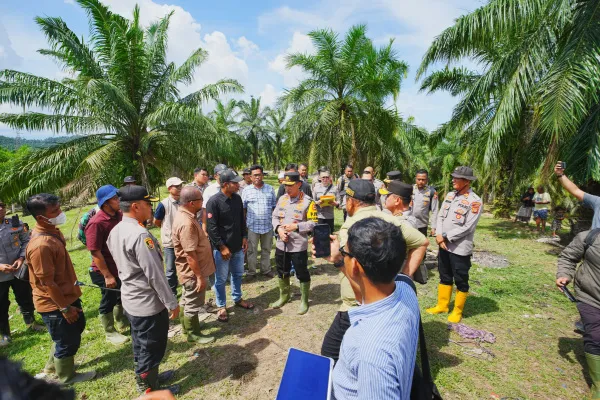 Kapolri Tinjau Kesiapan Lahan 6,5 Hektare untuk Huntap Polri di Aceh Tamiang