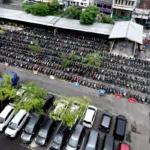 Gratis! Polrestabes Surabaya Gelar Bazar Ranmor, Ratusan Motor Curian Siap Pulang ke Tangan Pemilik