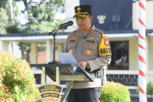 Tekan Fatalitas Laka Lantas, Polres Bondowoso Gelar Apel Operasi Keselamatan Semeru 2026