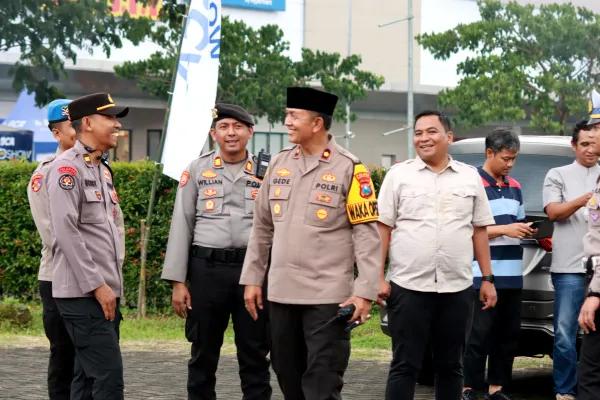 Polres Bondowoso Kawal Ribuan Warga NU ke Harlah Satu Abad di Malang