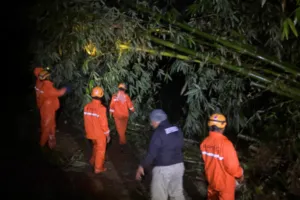 Longsor Terjang Pakem, BPBD Bondowoso Gerak Cepat Lakukan Penanganan