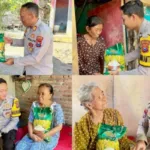 Aksi Nyata AKP Didik Sugiarto di Hari Raya Idul Fitri, Kepedulian Polri Hangatkan Warga Bondowoso