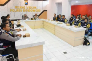 Perkuat Kamtibmas, Kapolres Bondowoso Gaspol Implementasi Arahan Kakorbinmas Polri